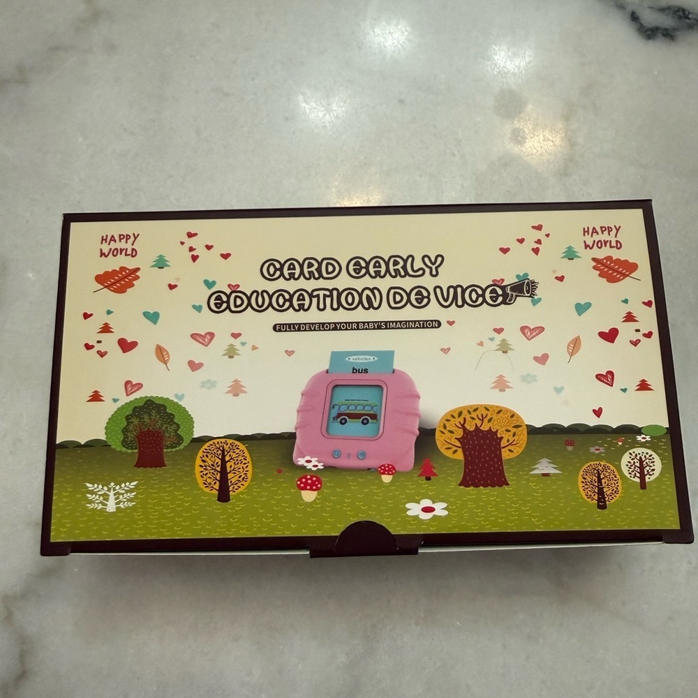 NWT Happy World Card Early Education Device